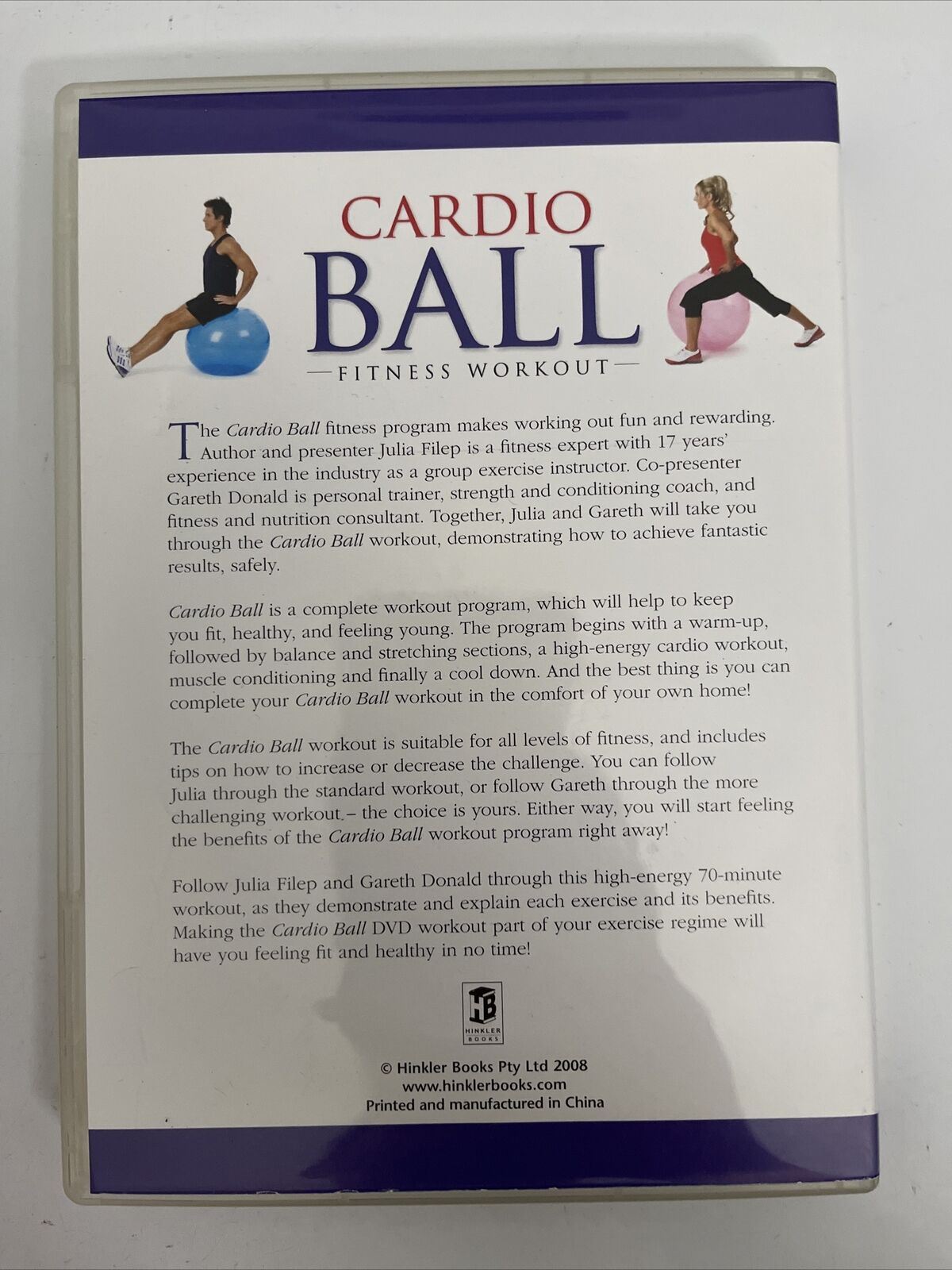 Cardio Ball Fitness Workout DVD