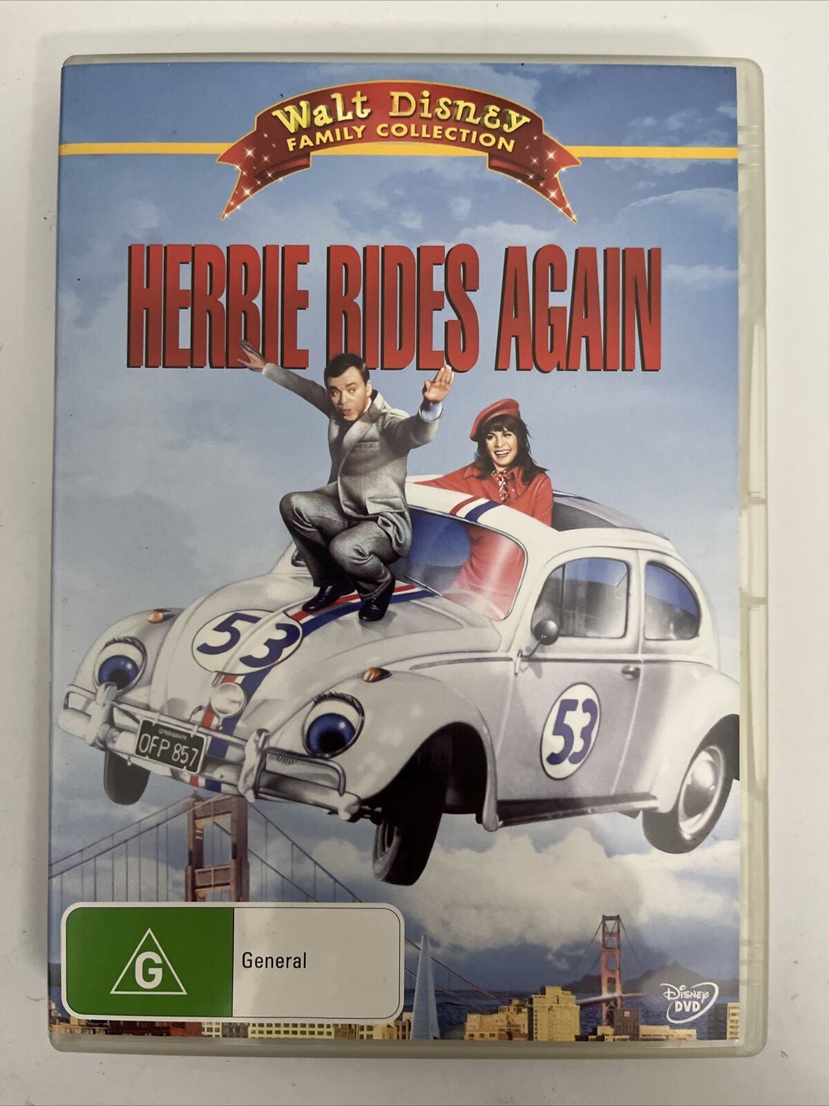 Herbie Rides Again (DVD, 1974) NEW Helen Hayes, Ken Perry. Disney Region 4