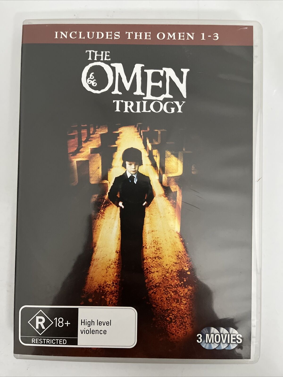 The Omen 1,2,3 Trilogy (DVD) NEW Horror Film. Region 4