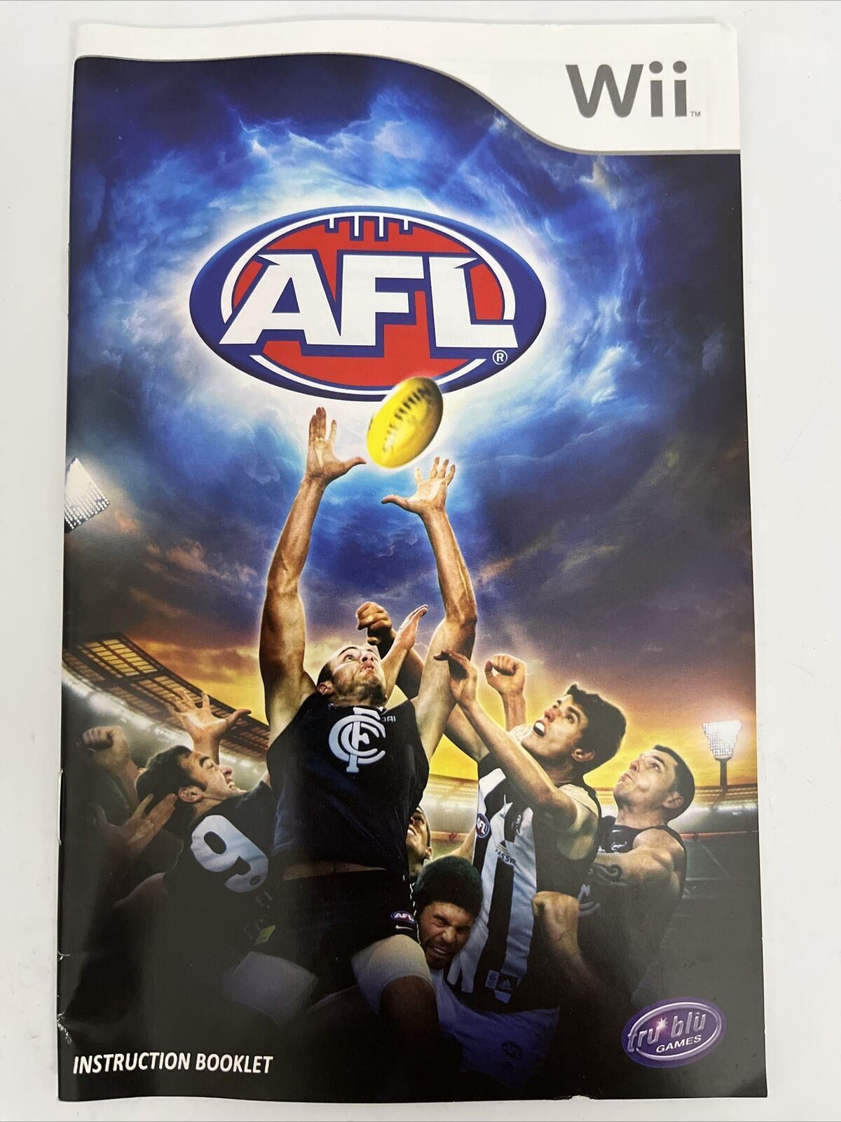 AFL Australian Football League - Nintendo Wii Game PAL with Manual