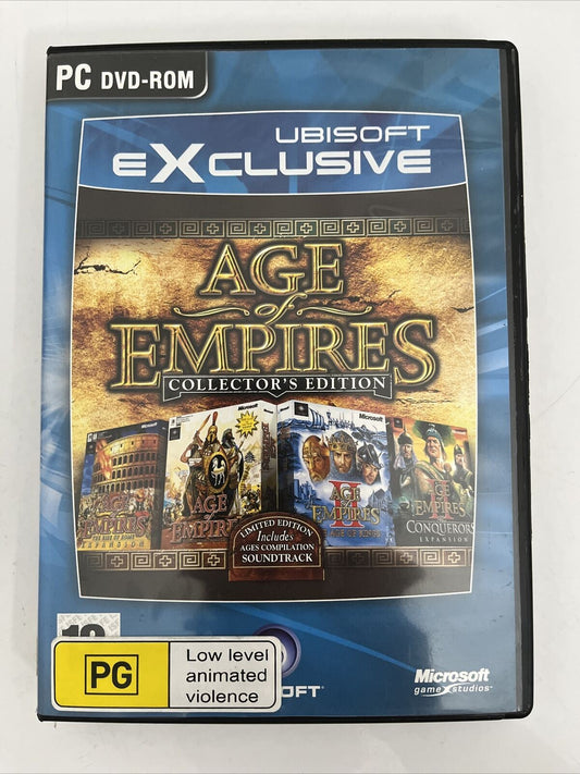 Age of Empires: Collector's Edition - PC Windows Strategy Game