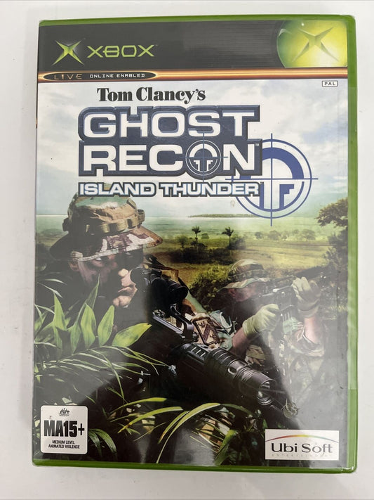 *New Sealed* Tom Clancys Ghost Recon Island Thunder Microsoft Xbox Original PAL
