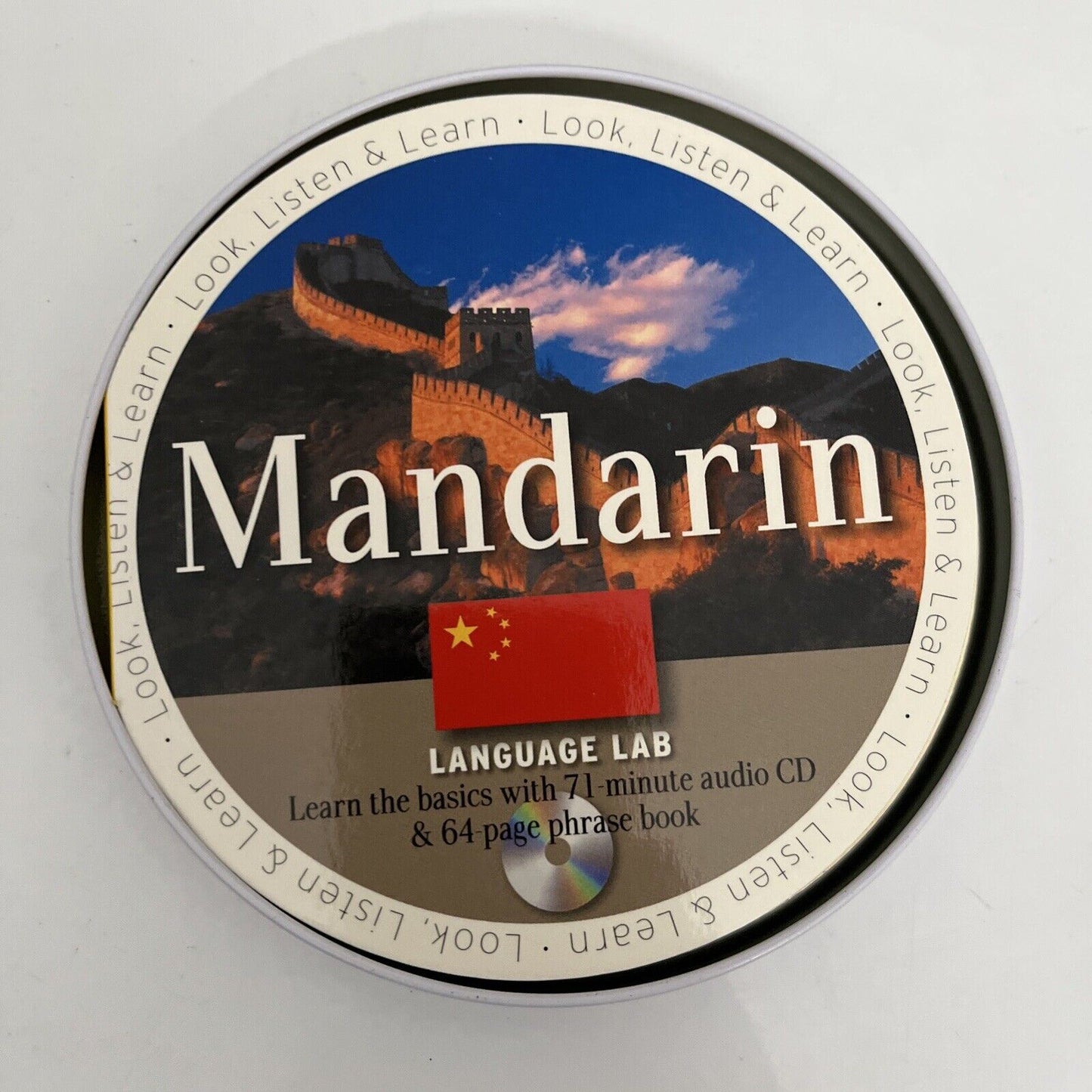 Chinese Mandarin Language Lab CD & Phrase Book