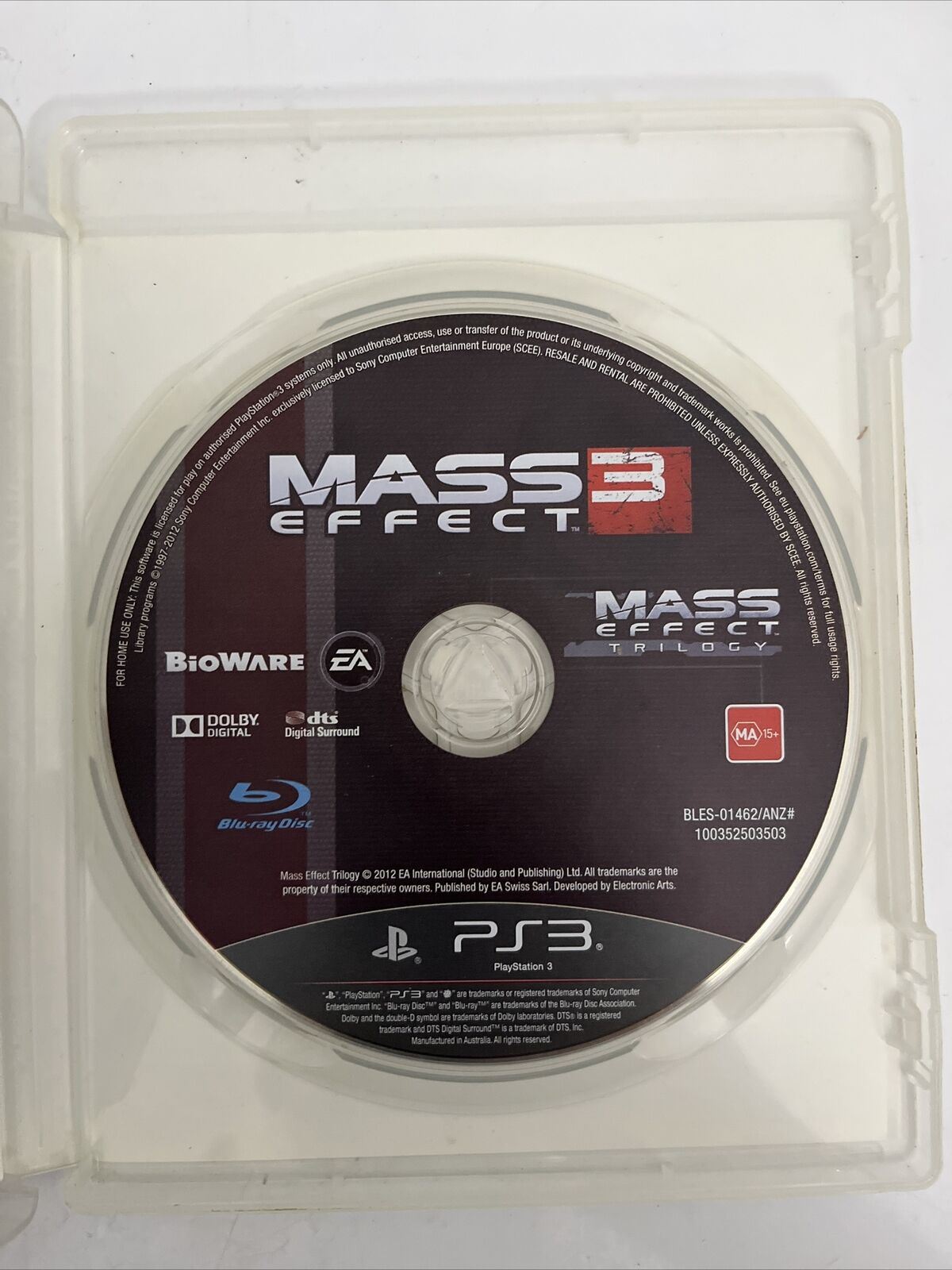 Mass Effect 3 - Sony PlayStation 3 PS3 Game