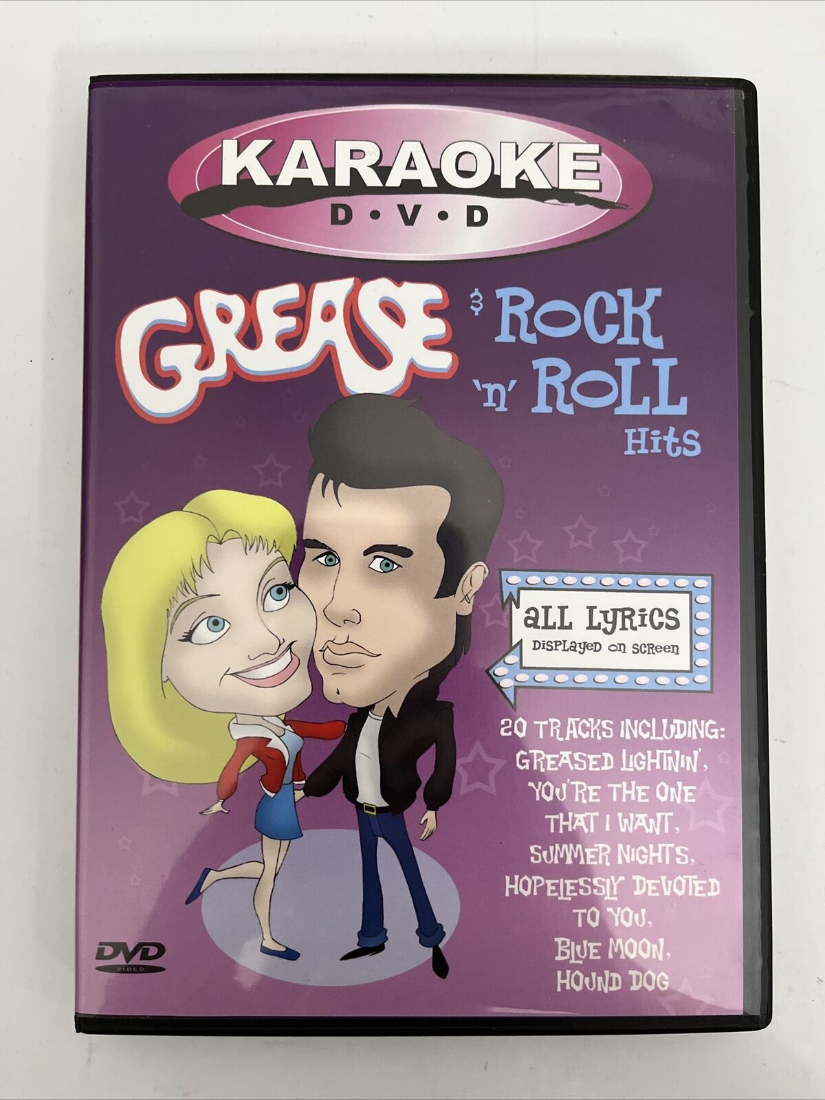 Karaoke - Grease & Rock 'n' Roll Hits (DVD) All Regions