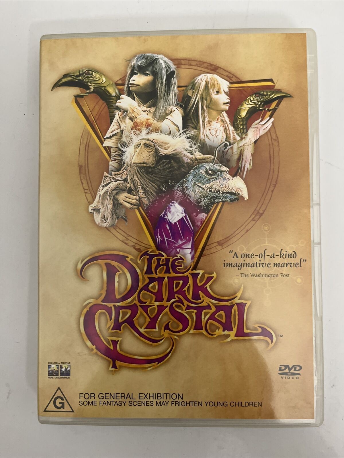 The Dark Crystal (DVD, 1982) Jim Henson Film. Region 4 NEW