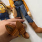 2x Lot Disney Pixar Toy Story Sheriff Woody Talking Figure 39cm 35cm Pullstring