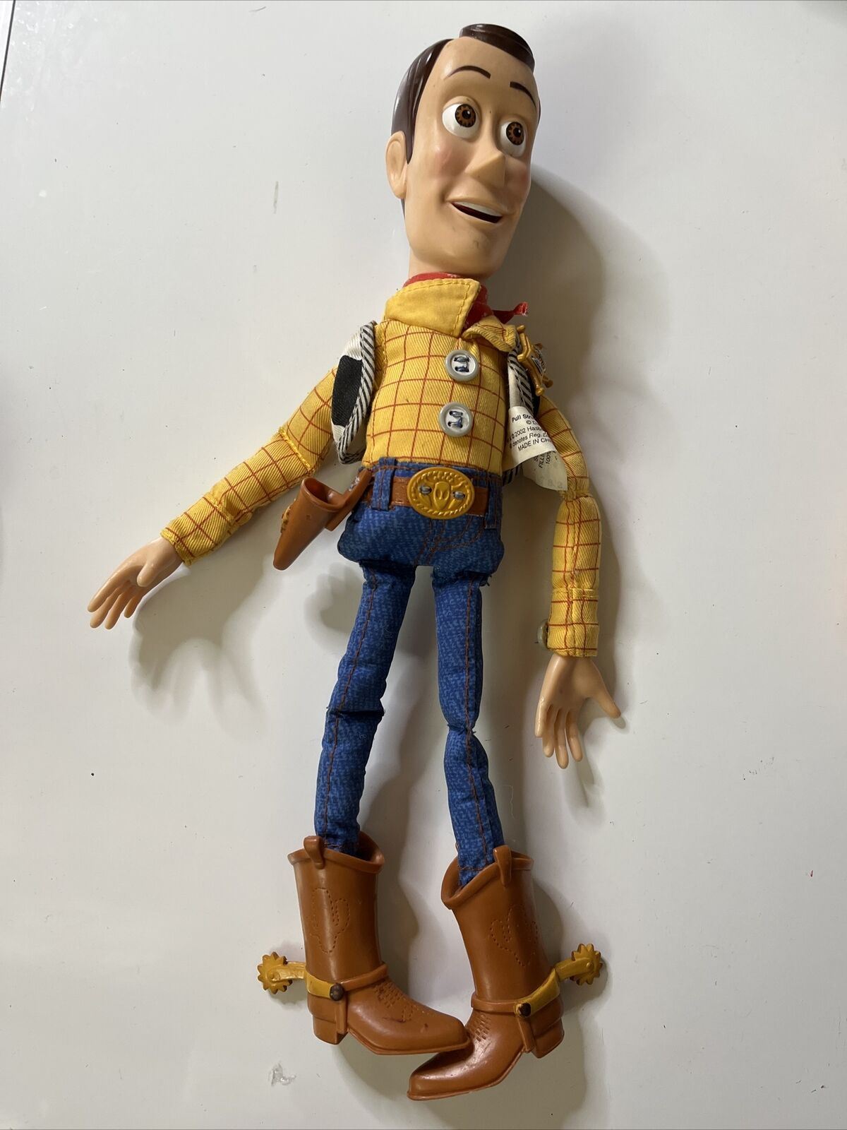 2x Lot Disney Pixar Toy Story Sheriff Woody Talking Figure 39cm 35cm Pullstring