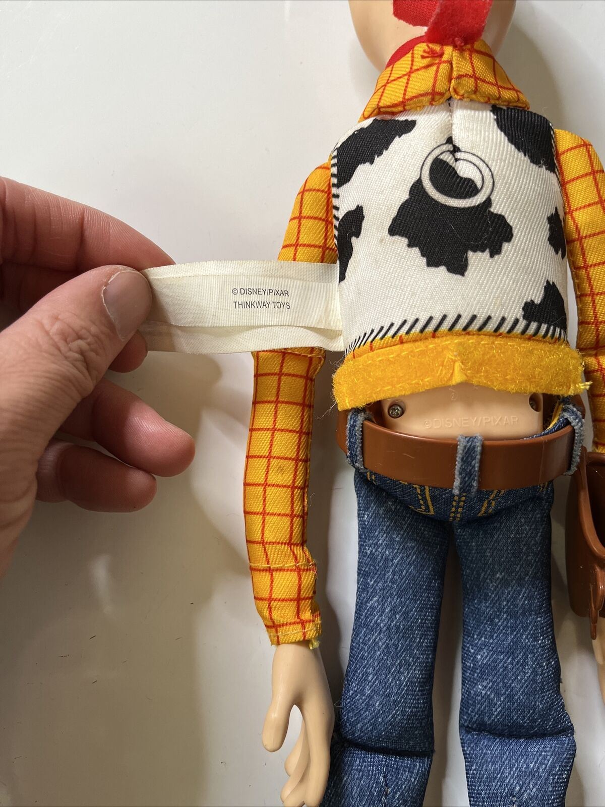 2x Lot Disney Pixar Toy Story Sheriff Woody Talking Figure 39cm 35cm Pullstring