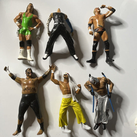6x jaaks Pacific wwe figure 2006 2007 Mr Kennedy Mysterio Unmatched Fury Umaga