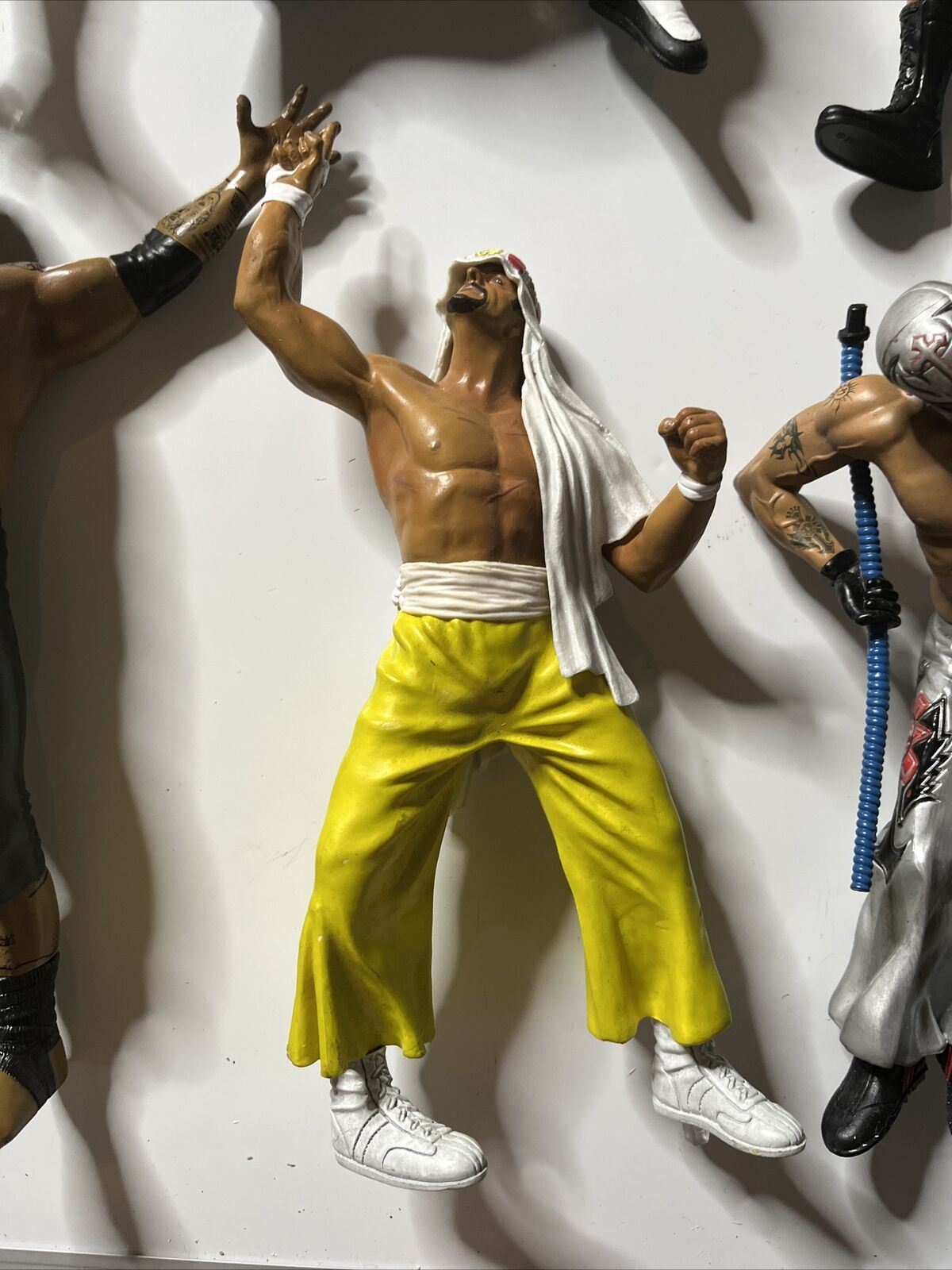 6x jaaks Pacific wwe figure 2006 2007 Mr Kennedy Mysterio Unmatched Fury Umaga