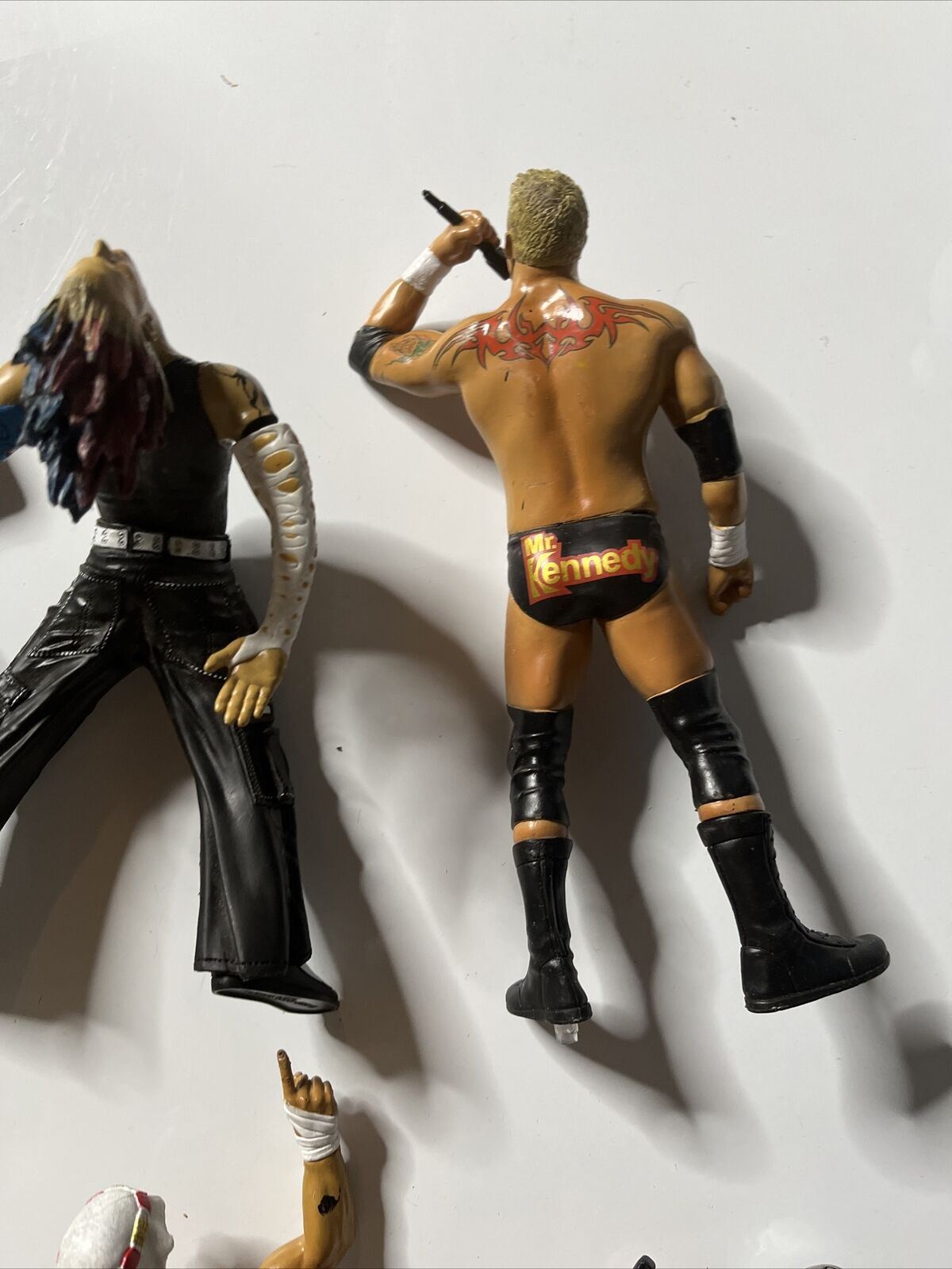 6x jaaks Pacific wwe figure 2006 2007 Mr Kennedy Mysterio Unmatched Fury Umaga