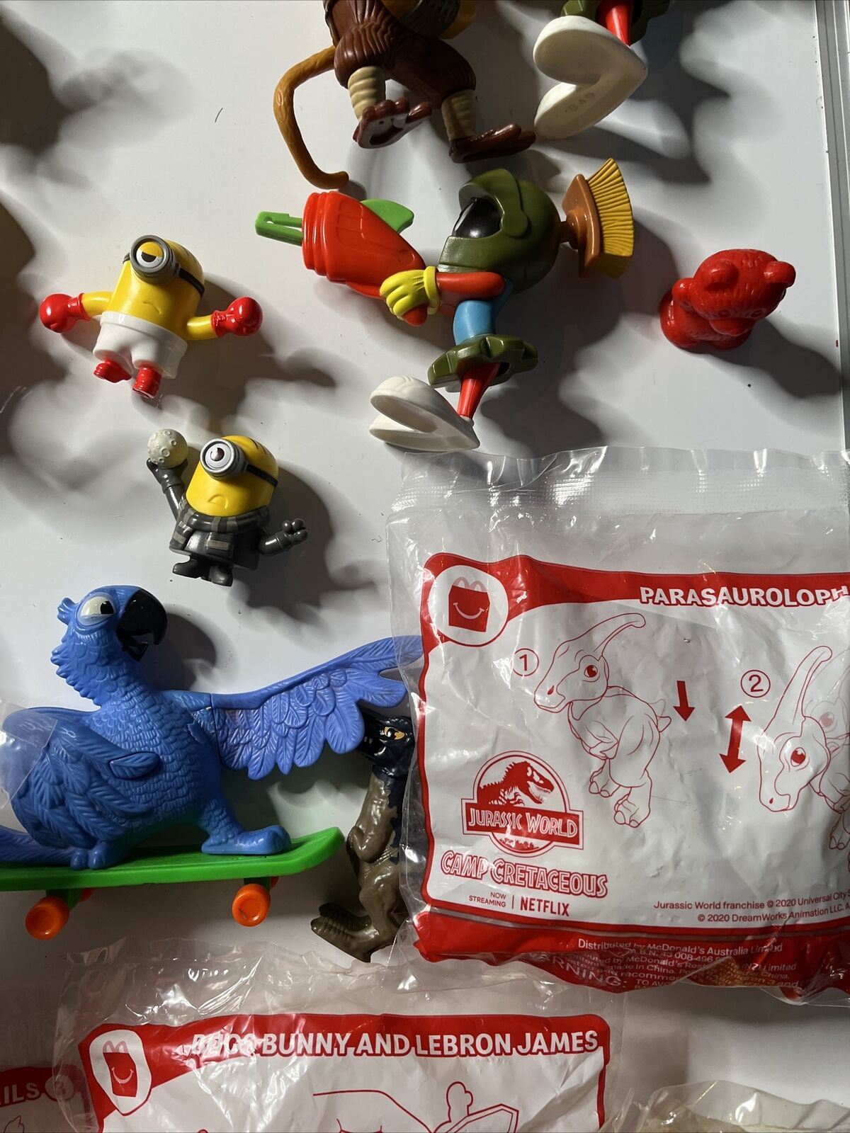 26x Mixed lot McDonald's Promotional Toy Sonic Space Jam Jurassic Park Warner Br