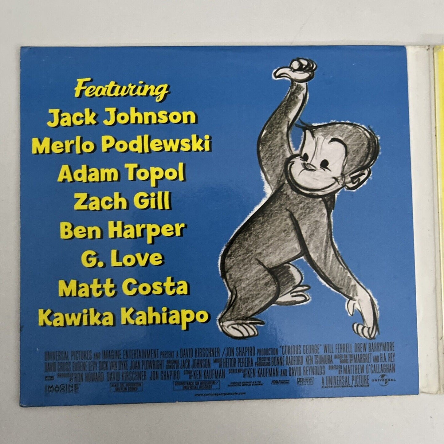 Jack Johnson And Friends – Sing-A-Longs And Lullabies For Film Curious George CD