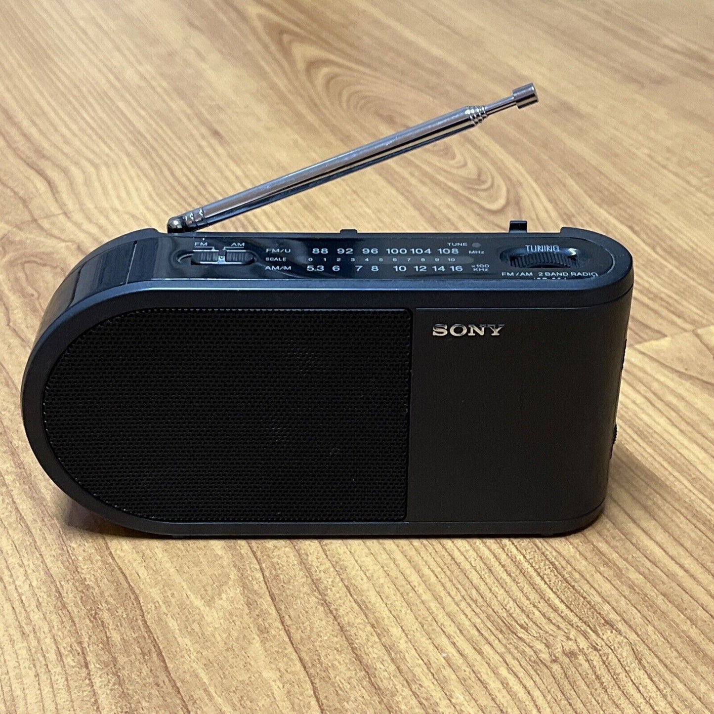 Sony ICF-304 Portable AM/FM Pocket Radio with Built-in Speaker