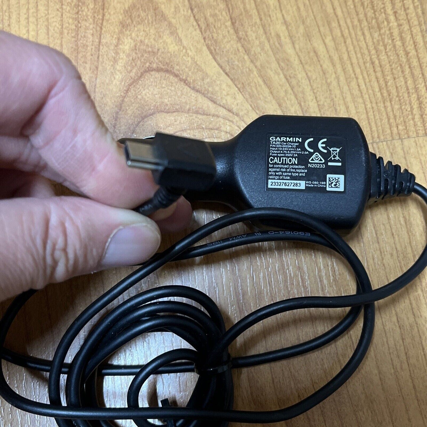 Genuine Garmin TA20 Car Charger Mini USB