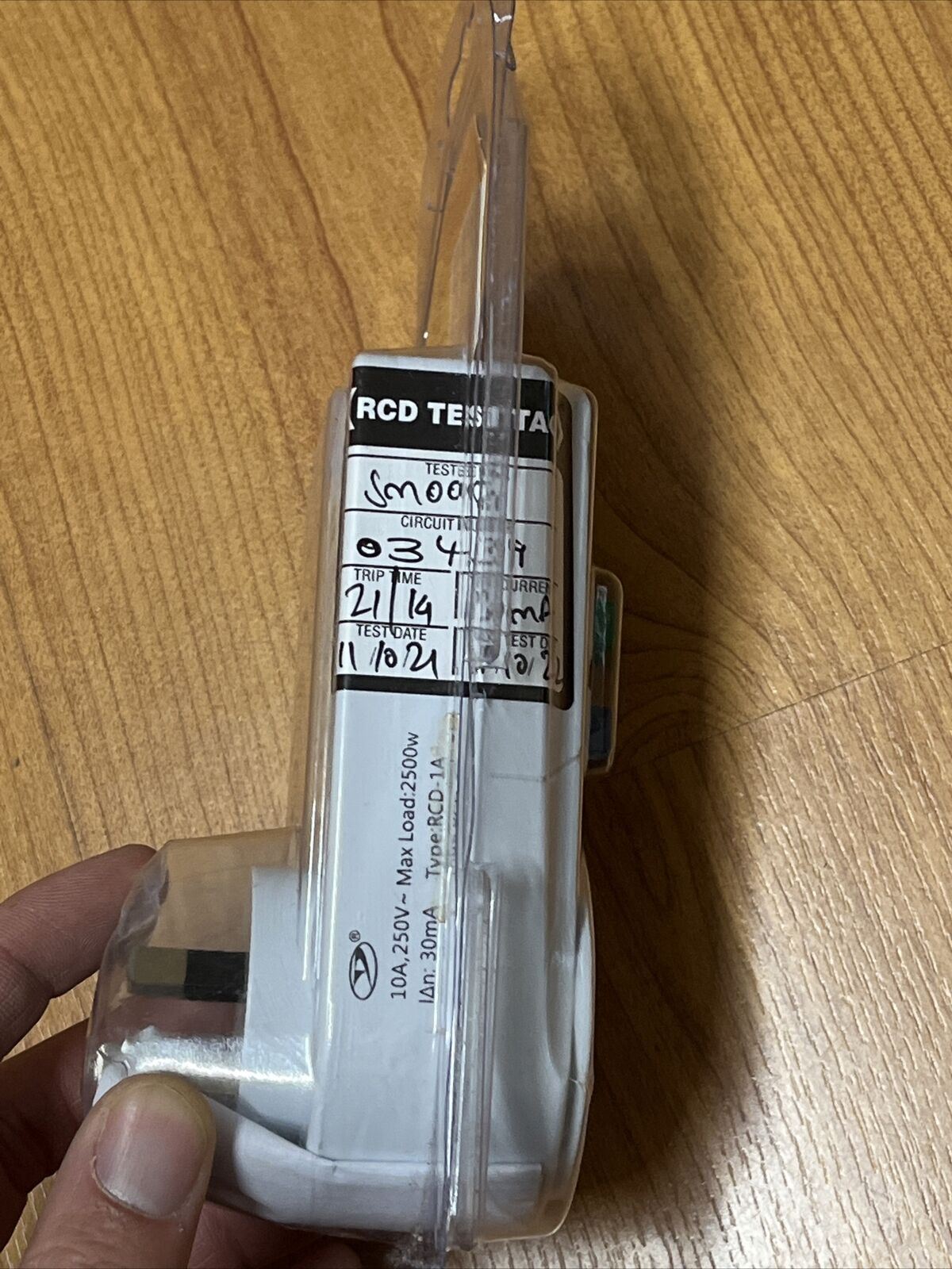 Power Tech Plus 10A Portable RCD MS-4013
