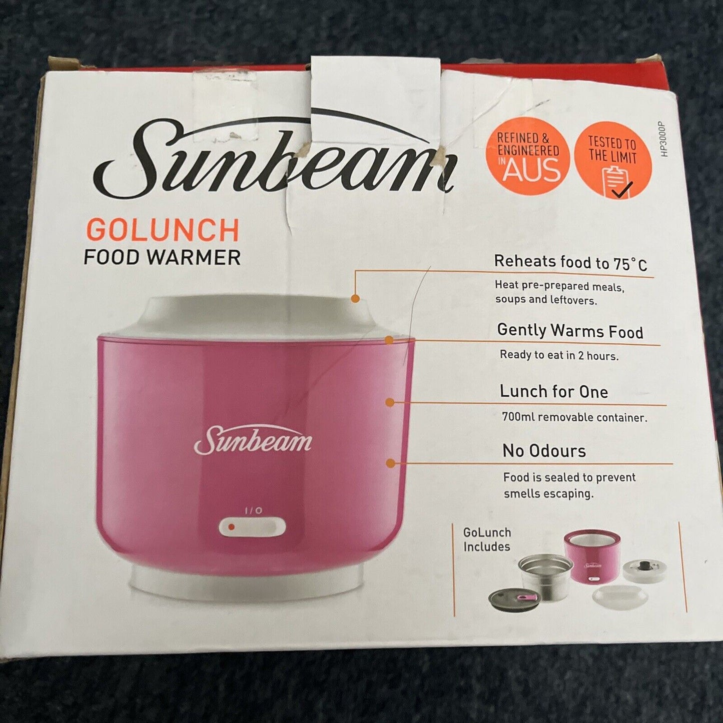 Sunbeam Golunch Food Warmer 700ml Electric