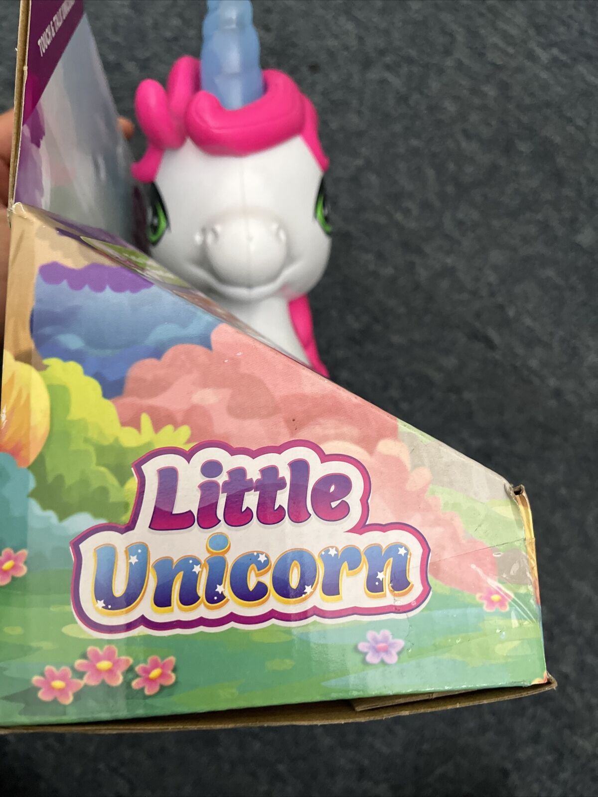 Little Unicorn Talking Figure Touch & Talk Unicorn Sounds Activity Toy