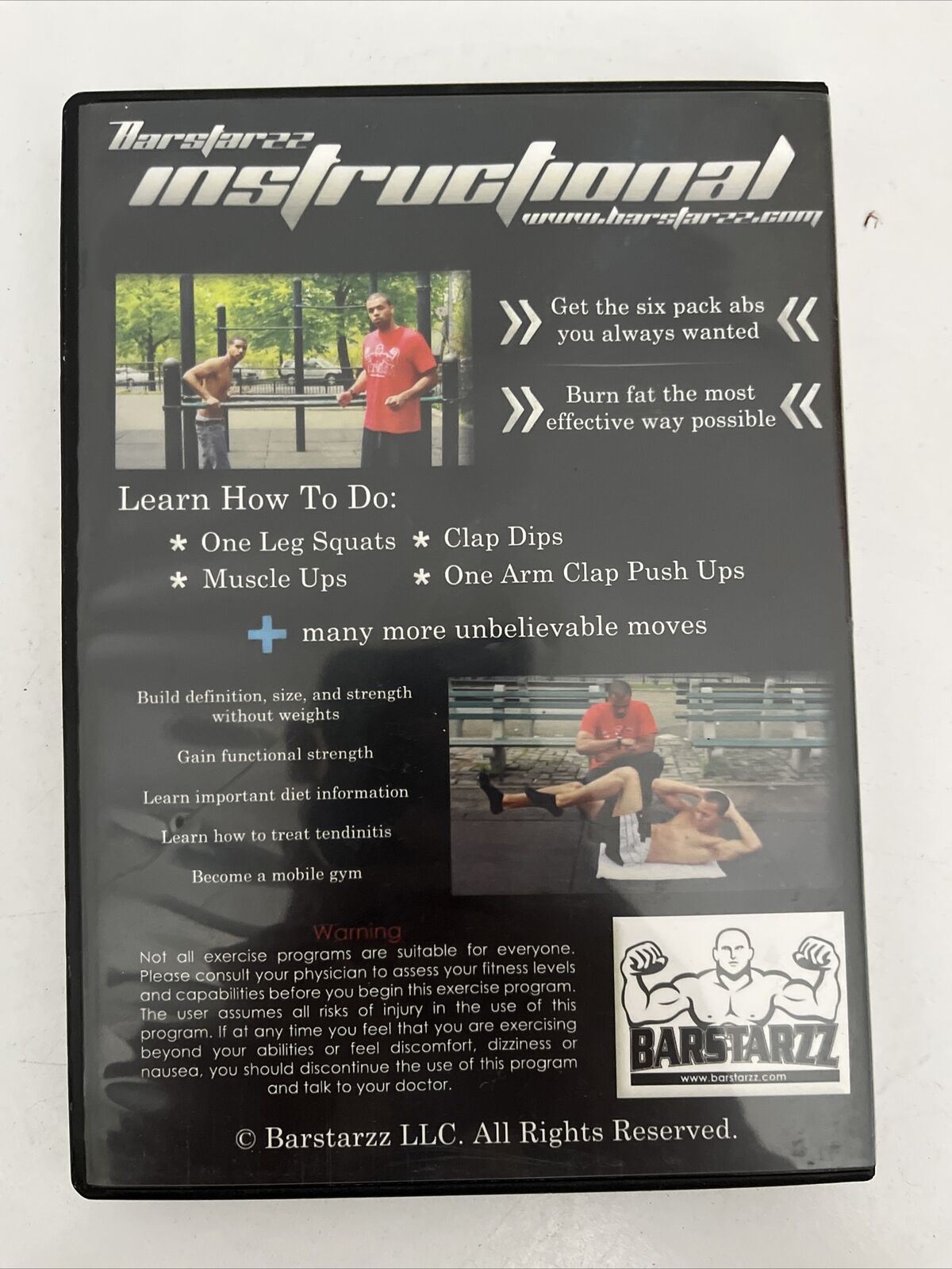 Barstarzz - Instructional Bodyweight Fitness (DVD) All Regions