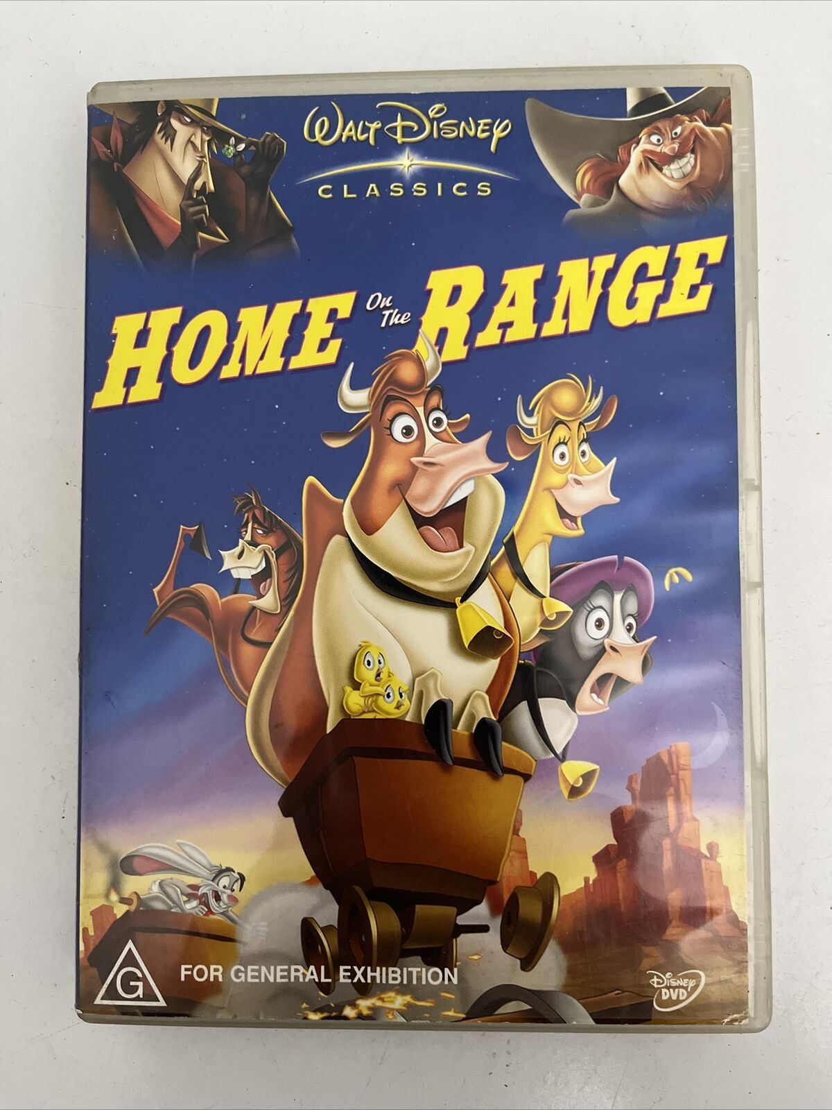 Home On The Range (DVD, 2004) Roseanne Barr, Judi Dench. Disney Region 4