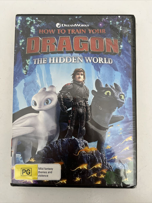*New Sealed* How To Train Your Dragon - The Hidden World (DVD, 2019) Region 4