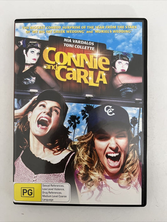Connie And Carla (DVD, 2004) Toni Collette, Nia Vardalos, David Duchovny Region4