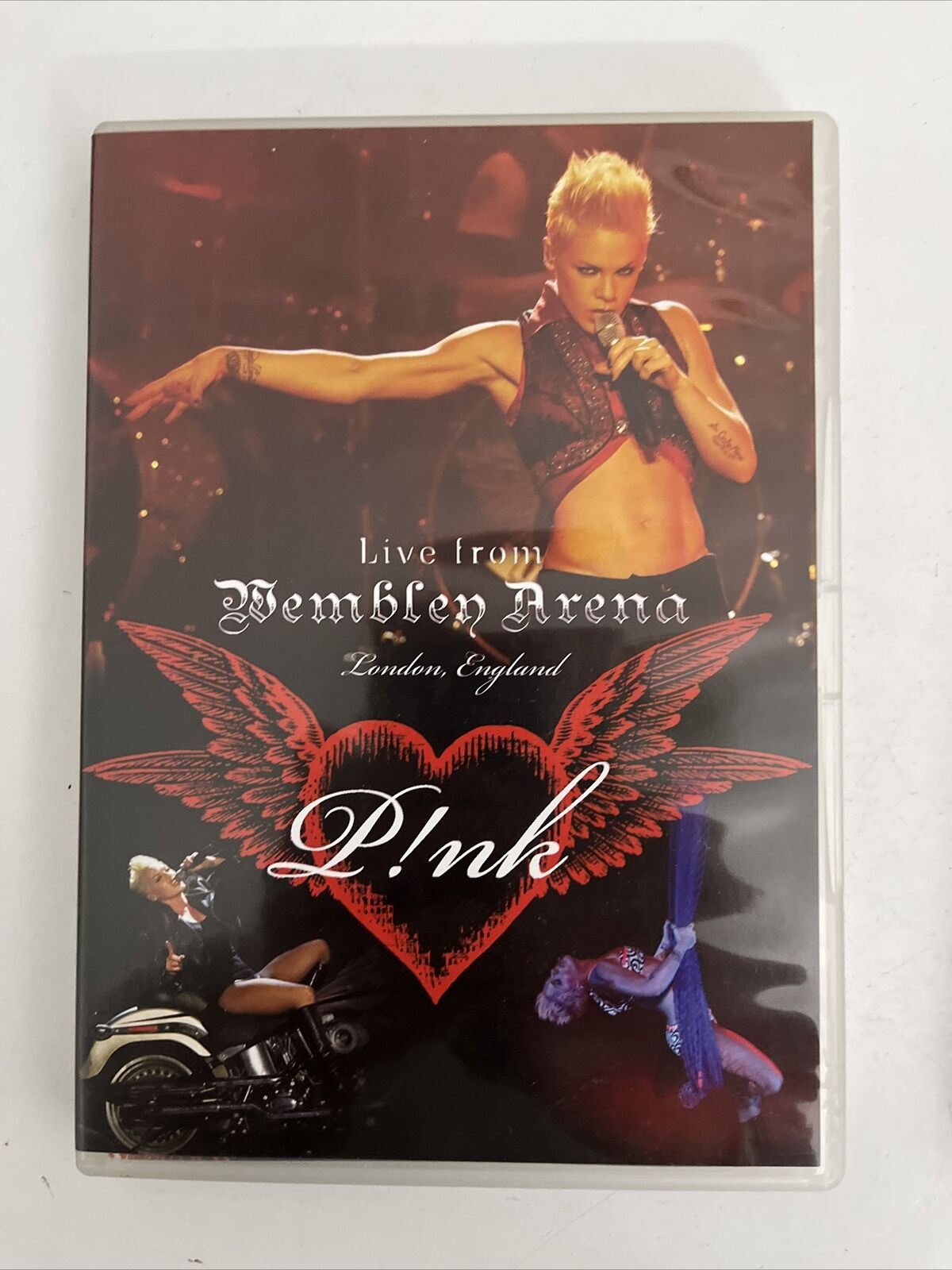 Pink Live From Wembley Arena + Fun House (DVD, 2Disc Set) All Regio