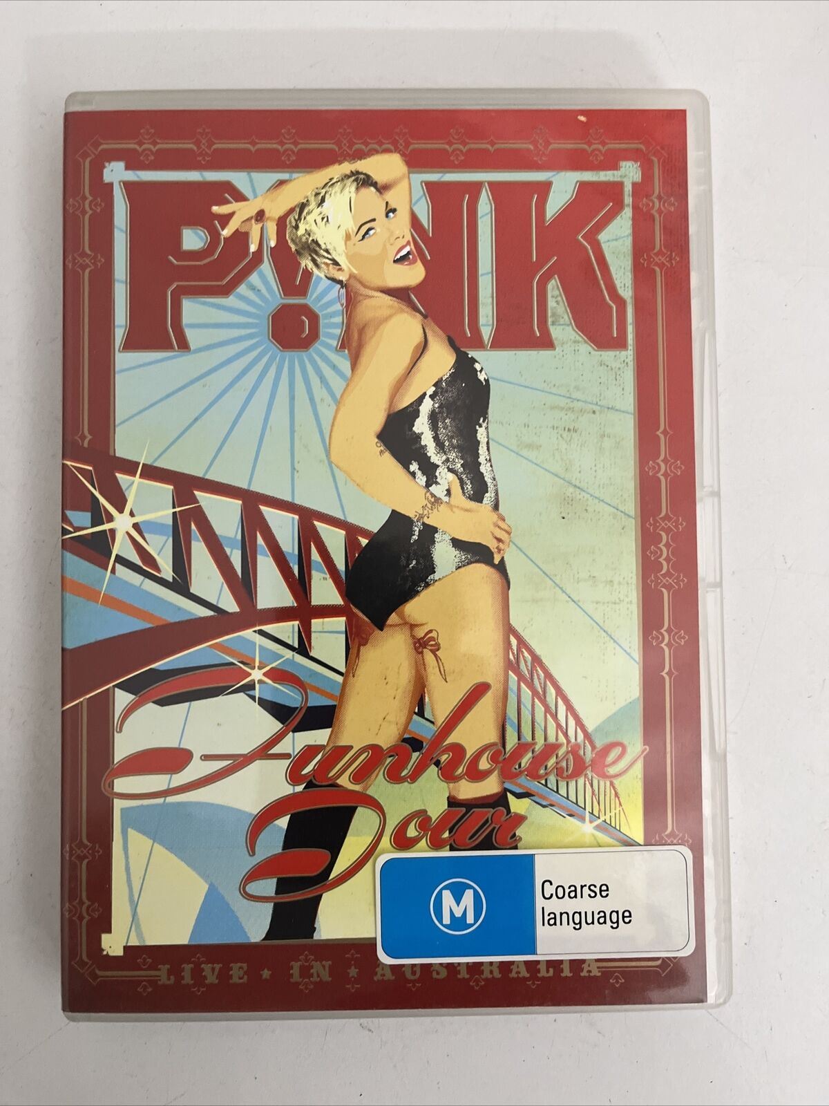 Pink - Live From Wembley Arena + Fun House (DVD, 2-Disc Set) All Regions NEW