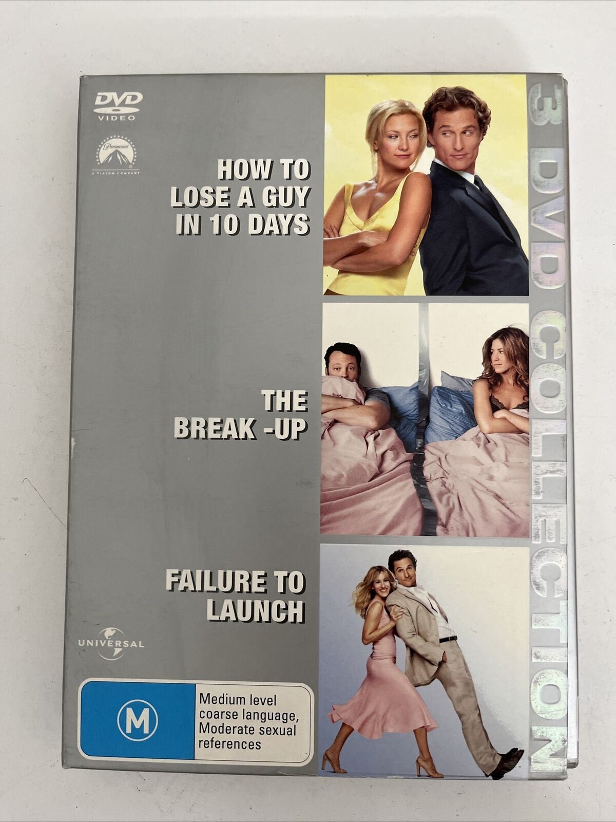 How To Lose A Guy In 10 Days / Break-Up / Failure To Launch (DVD, 2002) Region 4