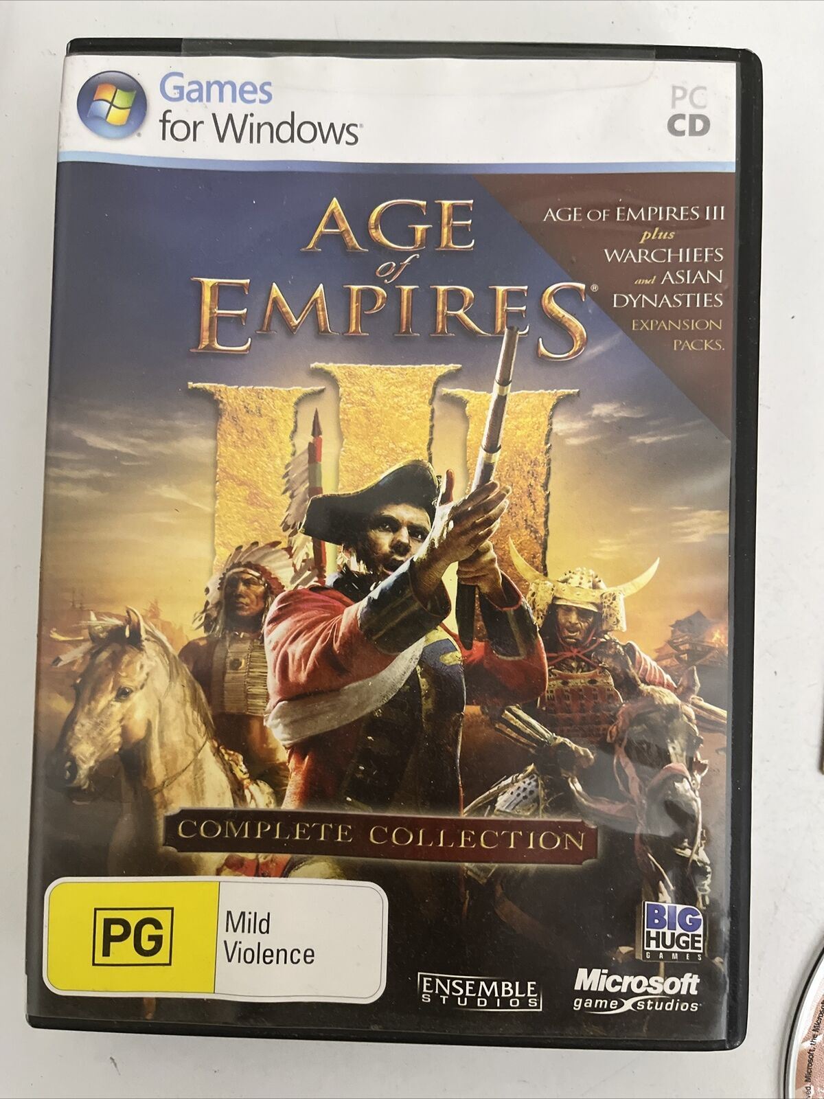 Age Of Empires III 3 Complete Collection - PC Windows Game + Manuals + Key