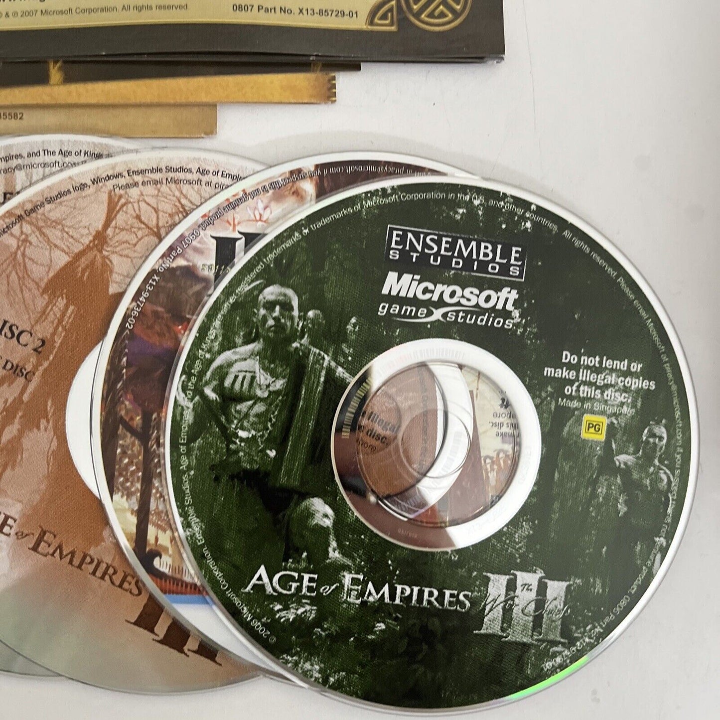 Age Of Empires III 3 Complete Collection - PC Windows Game + Manuals + Key