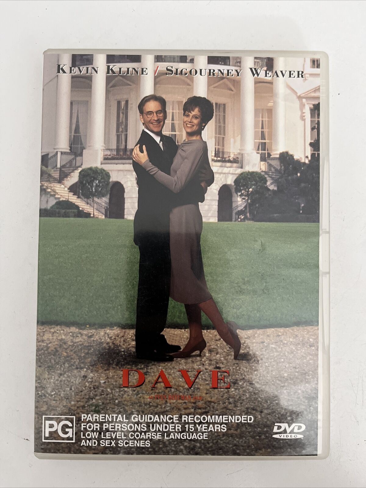 Dave (DVD, 1993) Kevin Kline, Sigourney Weaver, Frank Langella. Comedy Region 4