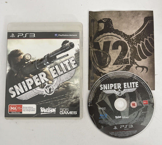 Sniper Elite V2 - Sony PlayStation PS3 Game complete with Manual