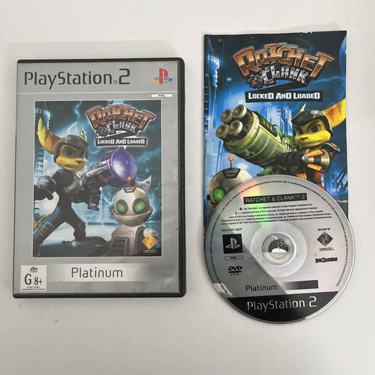 Ratchet and Clank 2: Locked and Loaded - Playstation 2 PAL Complete with Manual