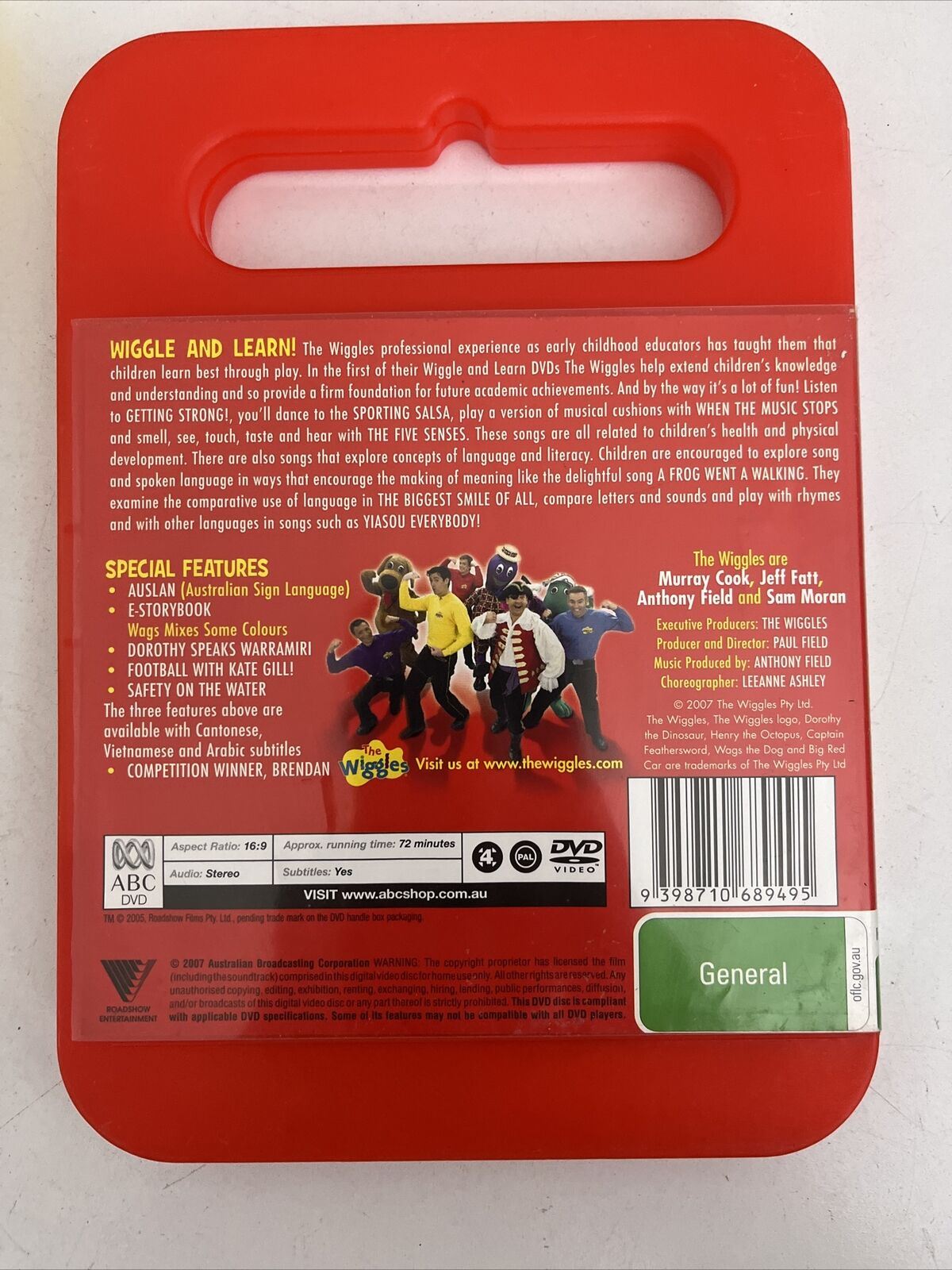 The Wiggles - Splish Splash Big Red Boat / Wake Up Jeff / Getting Stronger (DVD)