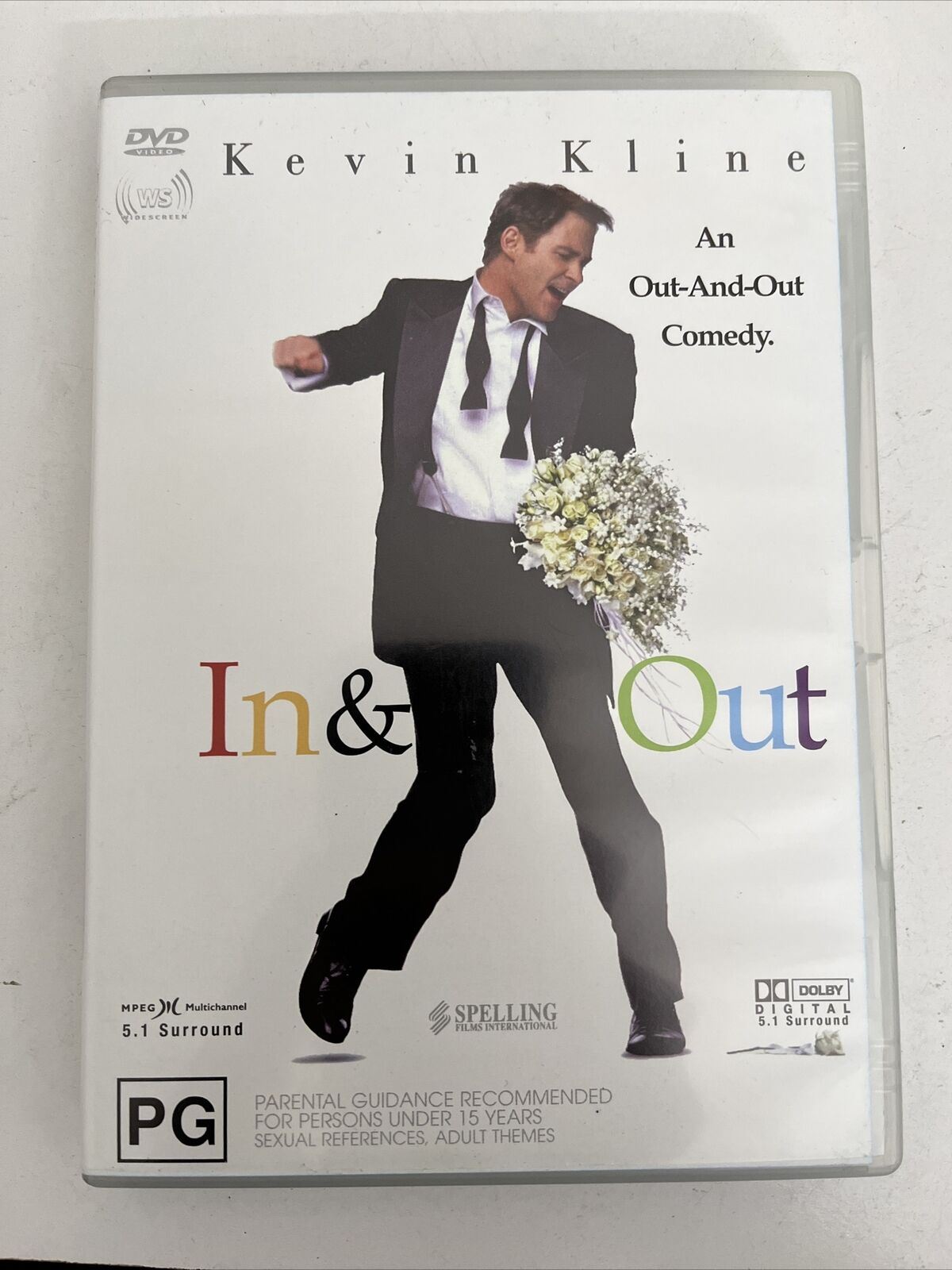 In & Out (DVD, 1997) Kevin Kline, Joan Cusack, Matt Dillon. Comedy Region 4 NEW