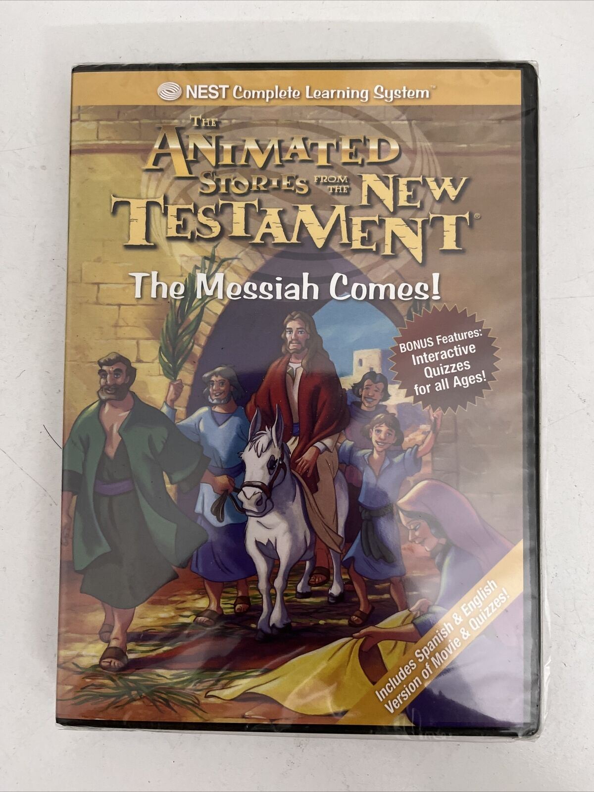 Animated Stories From New Testament - The Messiah Comes! (DVD) All Regions. NEW