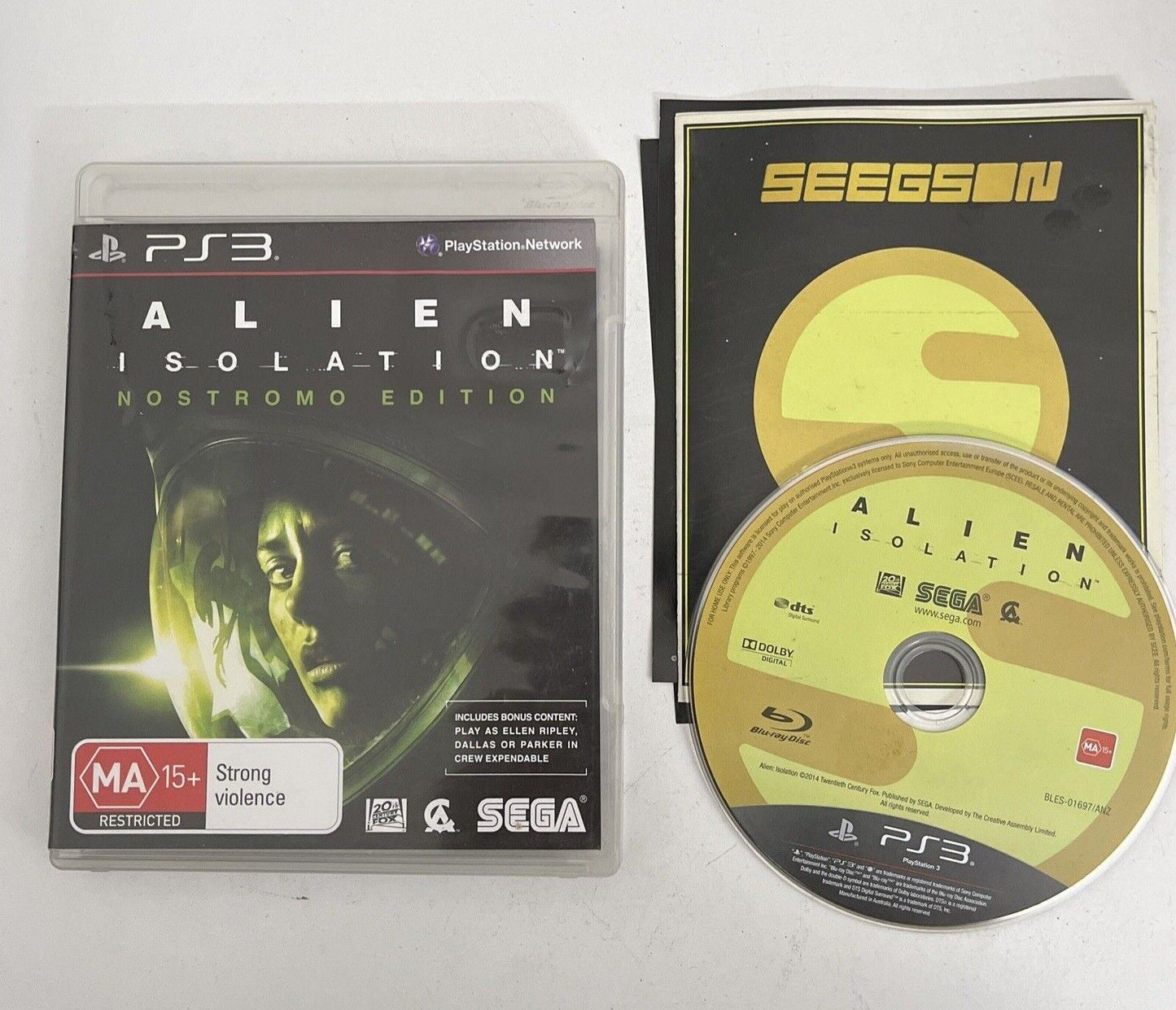 Alien Isolation - Sony Playstation 3 PS3 Survival Horror Game – Retro Unit