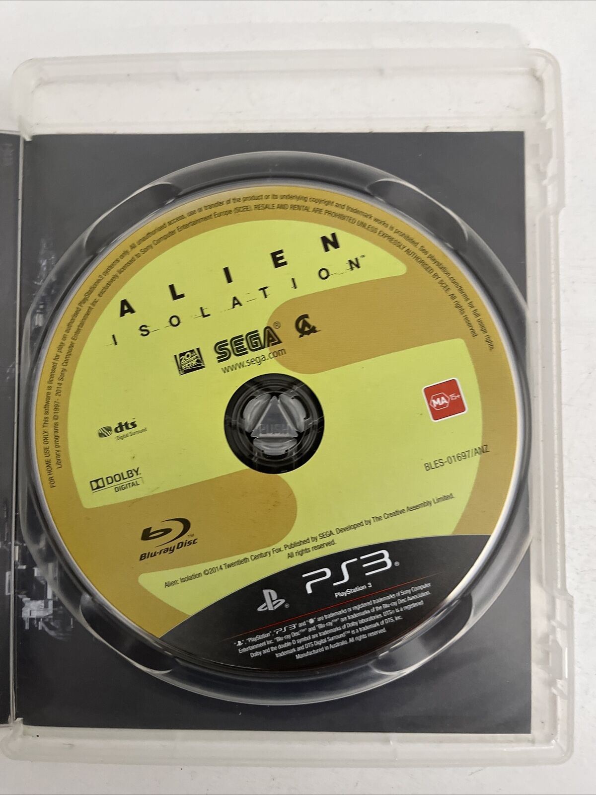 Alien Isolation - Sony Playstation 3 PS3 Survival Horror Game