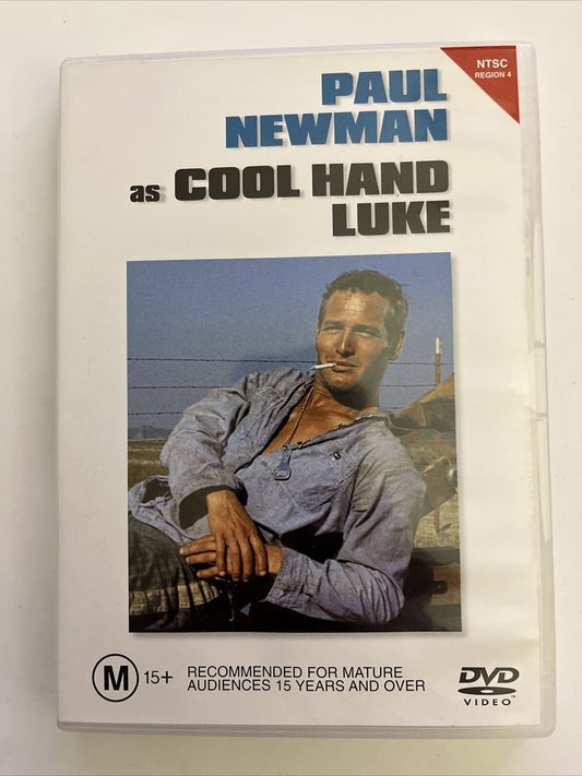 Cool Hand Luke (DVD, 1967) Paul Newman, George Kennedy. Region 4 NEW