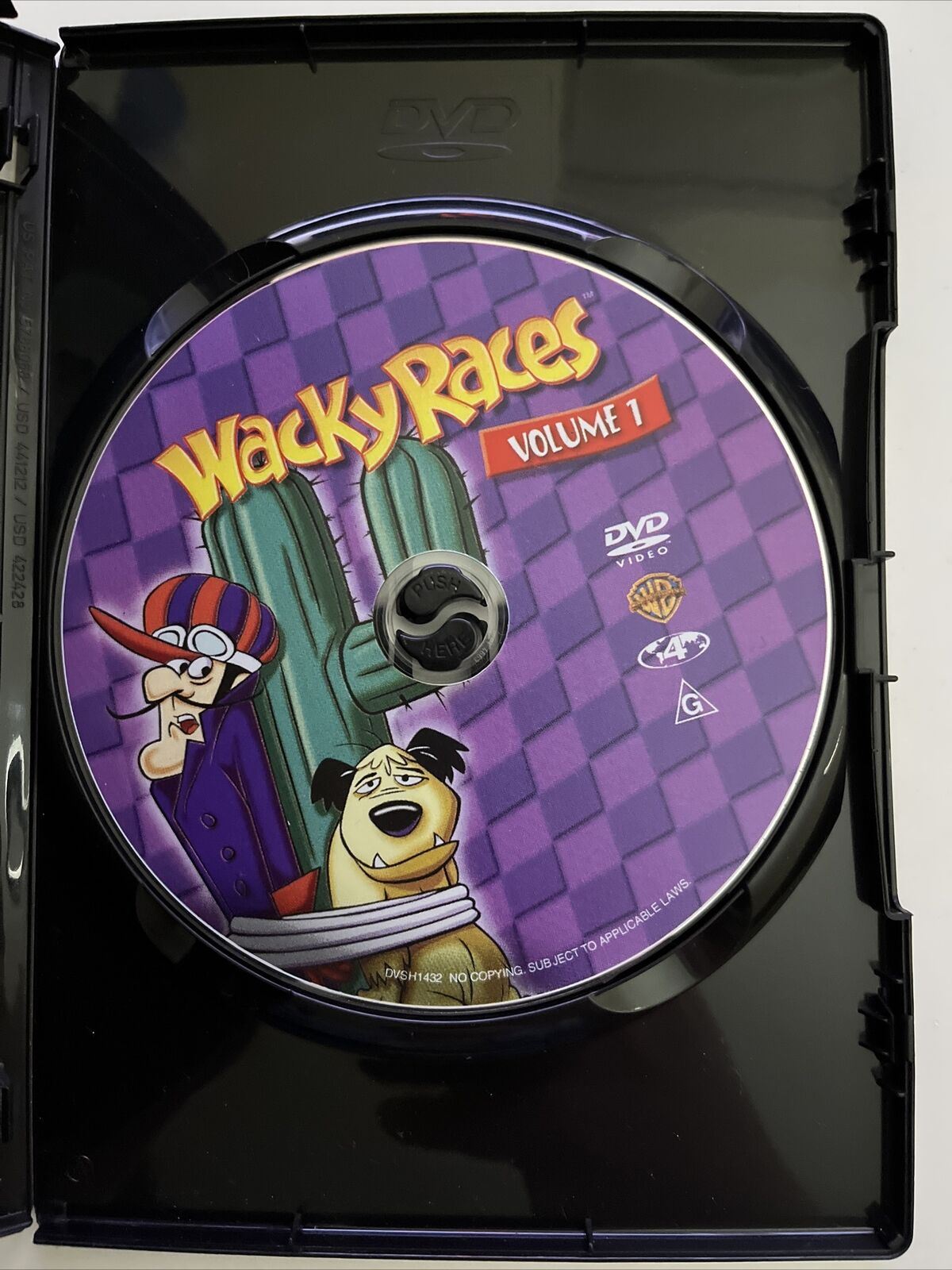 Wacky Races - Volume 1 (DVD, 1968) Animated Comedy. Region 4