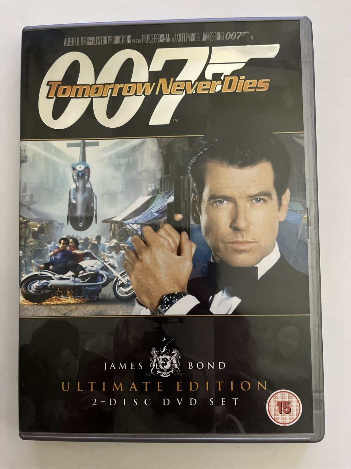 James Bond 007 Tomorrow Never Dies - Ultimate Edition  (DVD, 1997) Region 2 NEW
