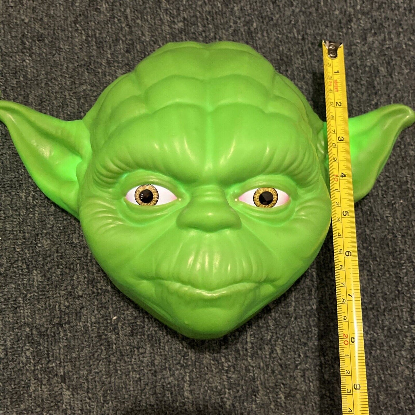 2x Star Wars Yoda Light Up Head  3D Deco LED Wall Light 3D Light FX