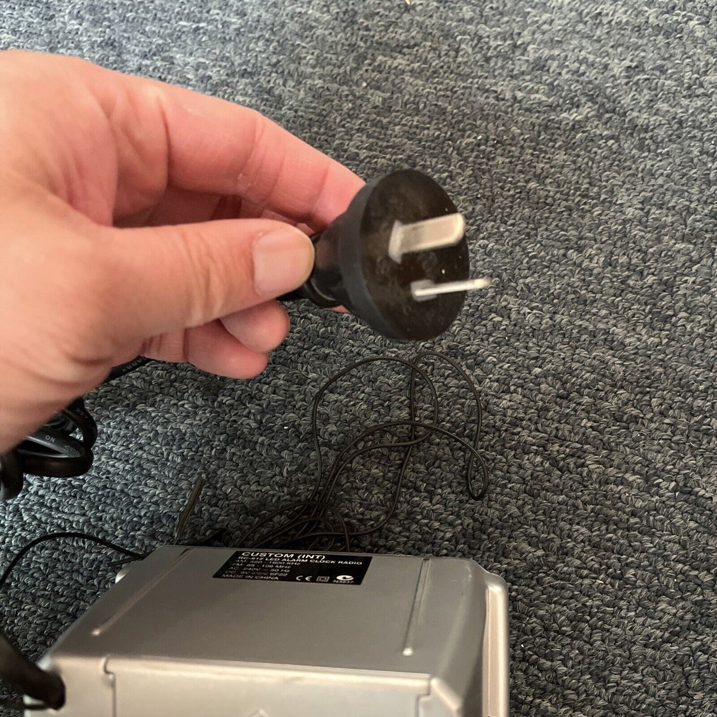 AFL St Kilda LED Alarm Clock Radio  RC-912