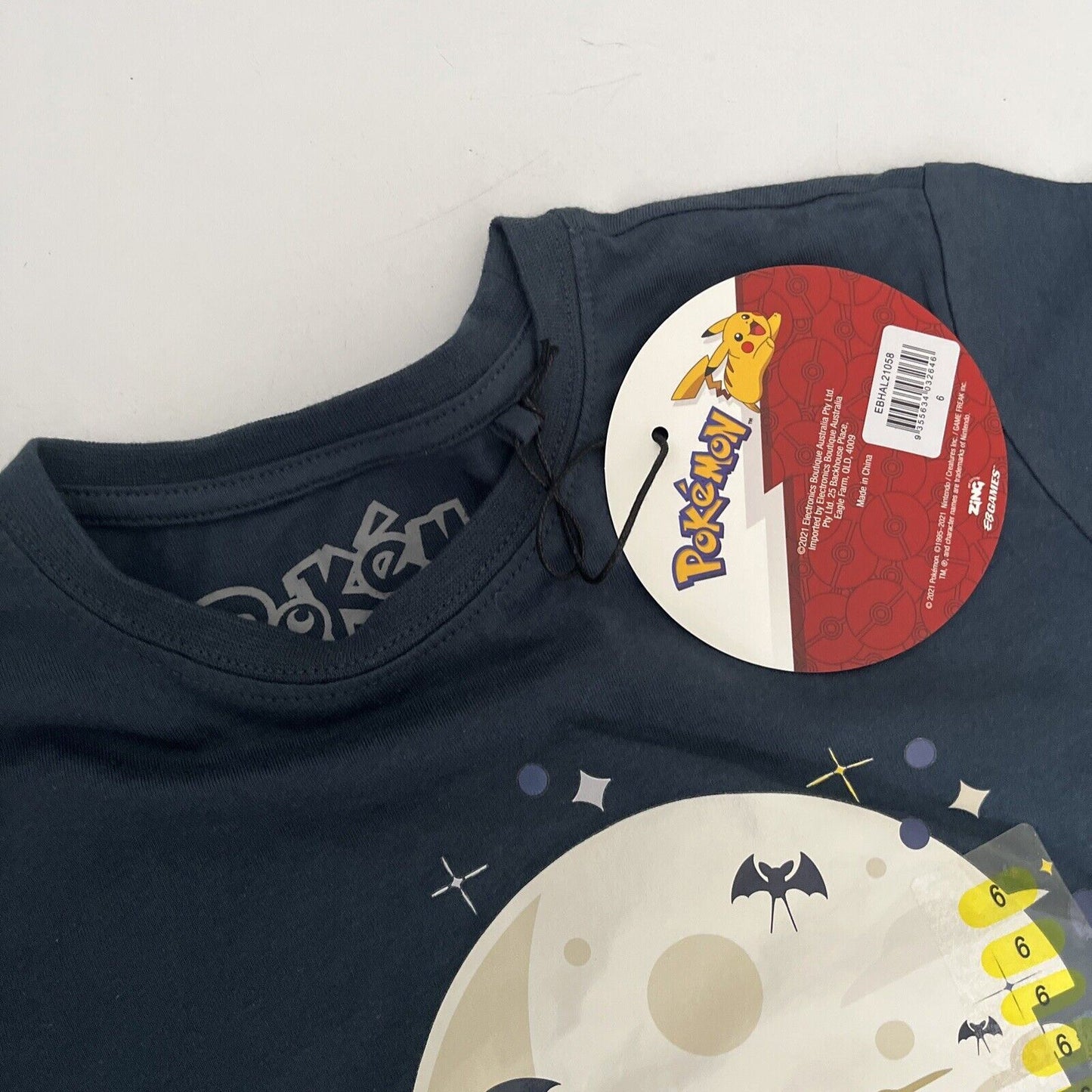 Official Pokemon Pikachu Halloween Kids T-Shirt Shirt 6 Small  NEW