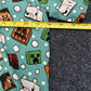 Official Minecraft - Christmas Print Short-Sleeve Kid's T-Shirt Size 6  NEW