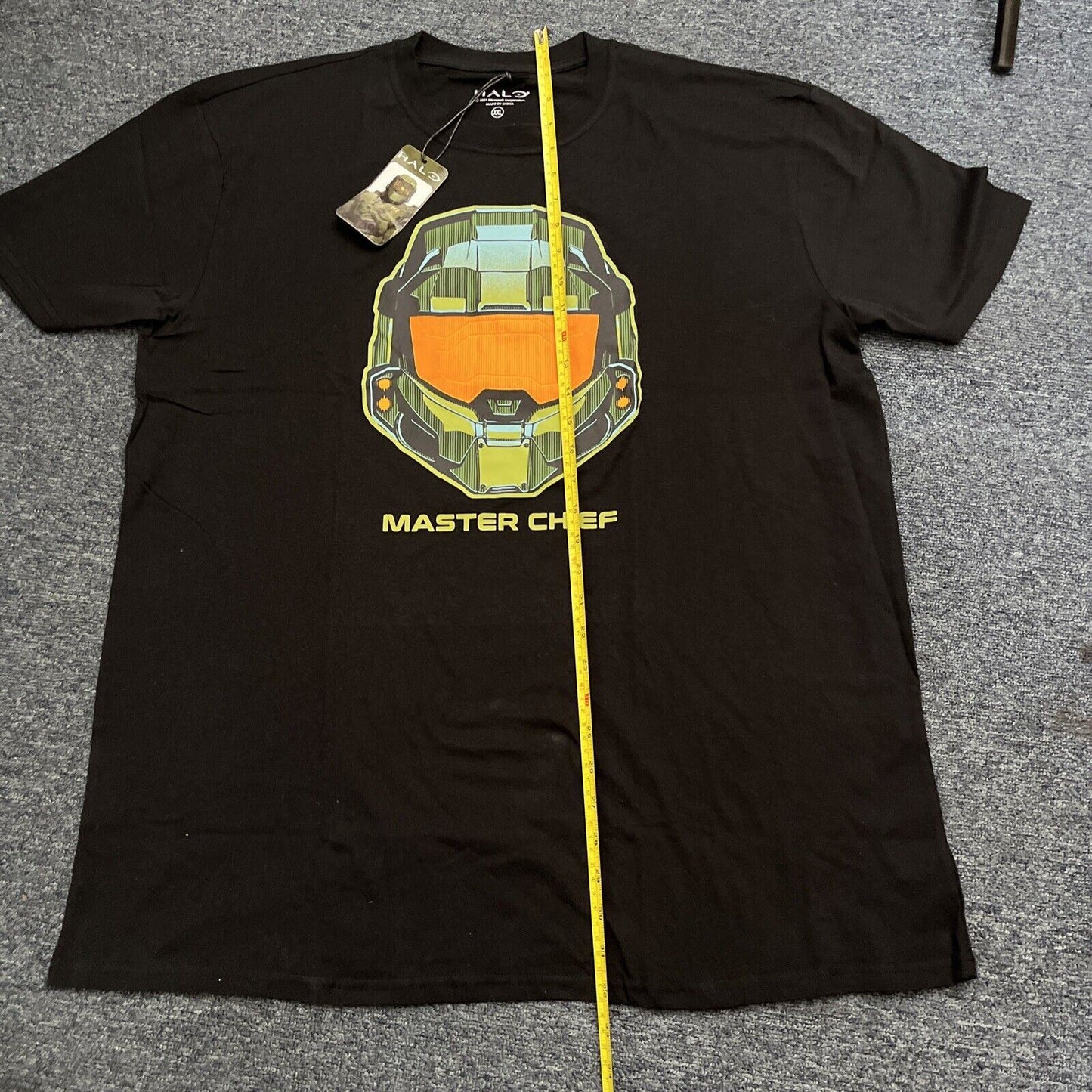 Official Halo Master Chief Black Shirt XXL  NEW
