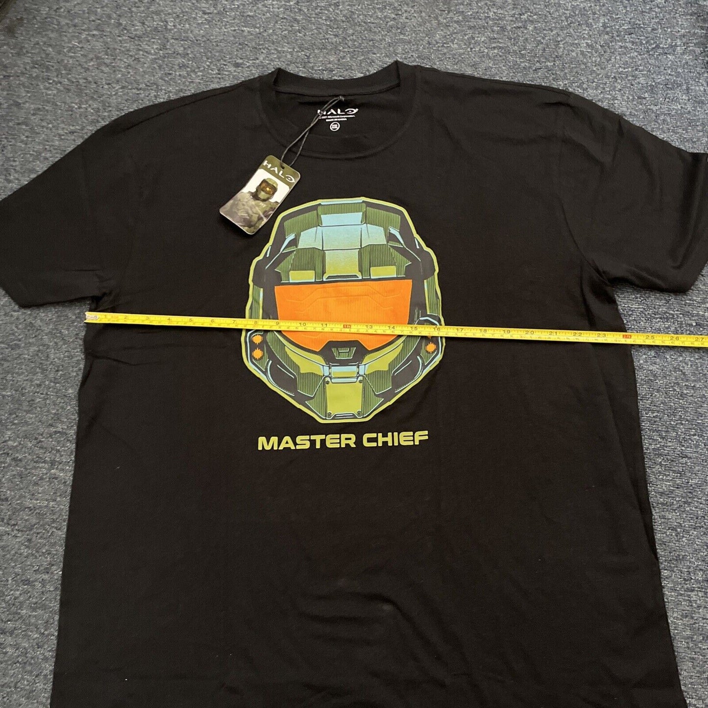 Official Halo Master Chief Black Shirt XXL  NEW
