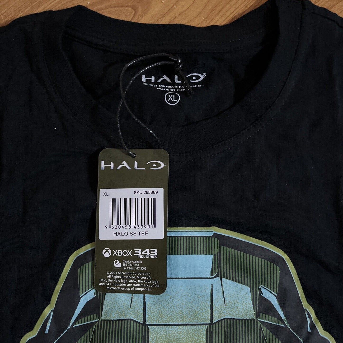 Official Halo Master Chief Shirt X Large NEW